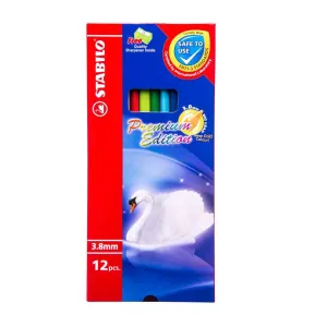 STABILO 12 Thick Leaded Colour Pencils 1867BT