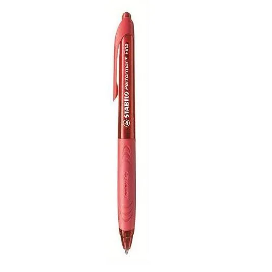 STABILO Performer  Ballpen Red 328