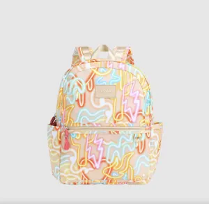 State Bags - Kane Double Pocket Backpack - Oversized Neon