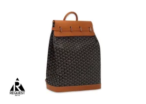Steamer PM Backpack "Black/Tan"