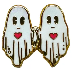 Strike Gently Co Ghost Friends Pin