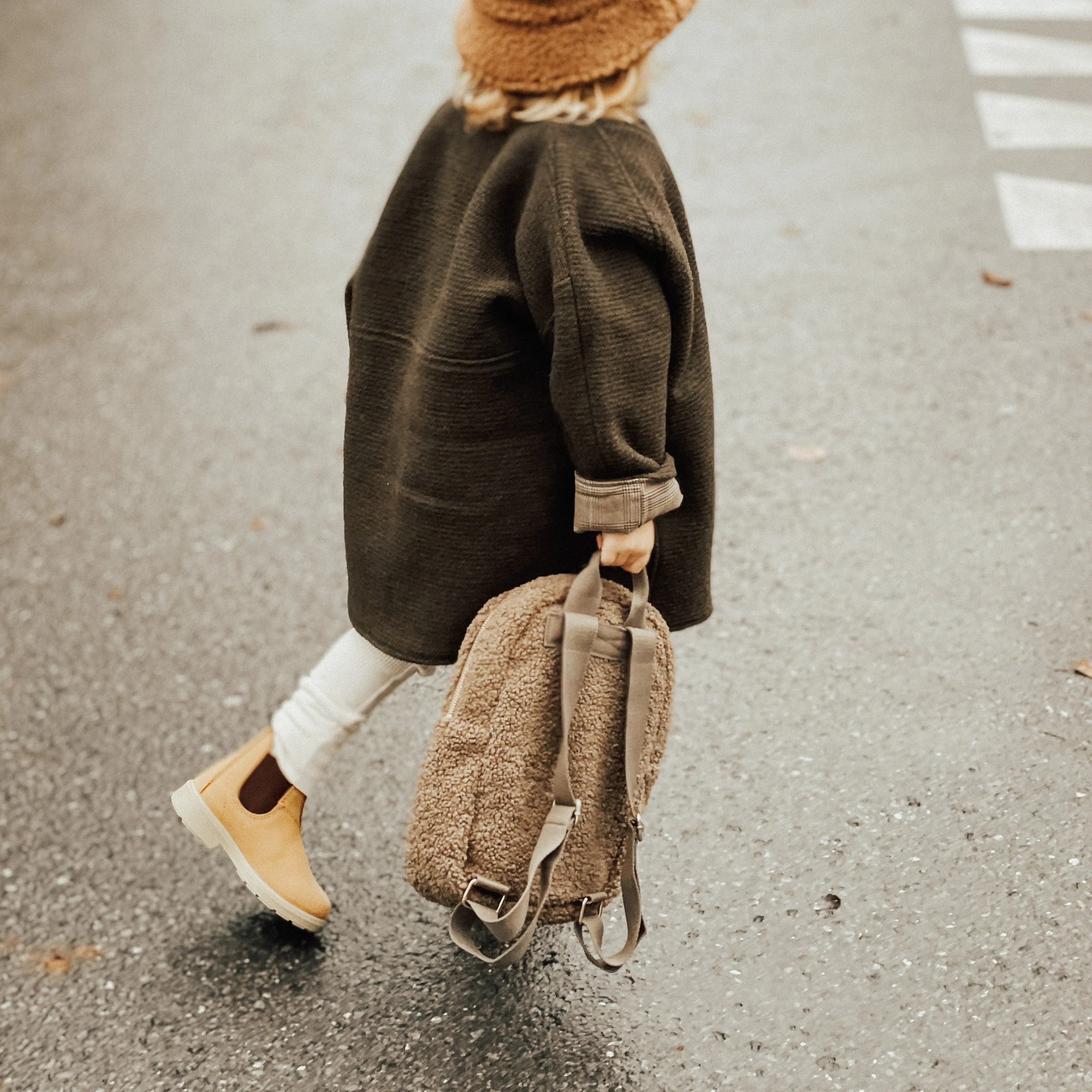 Studio Noos Teddy Backpack Rucksack (Brown Teddy)