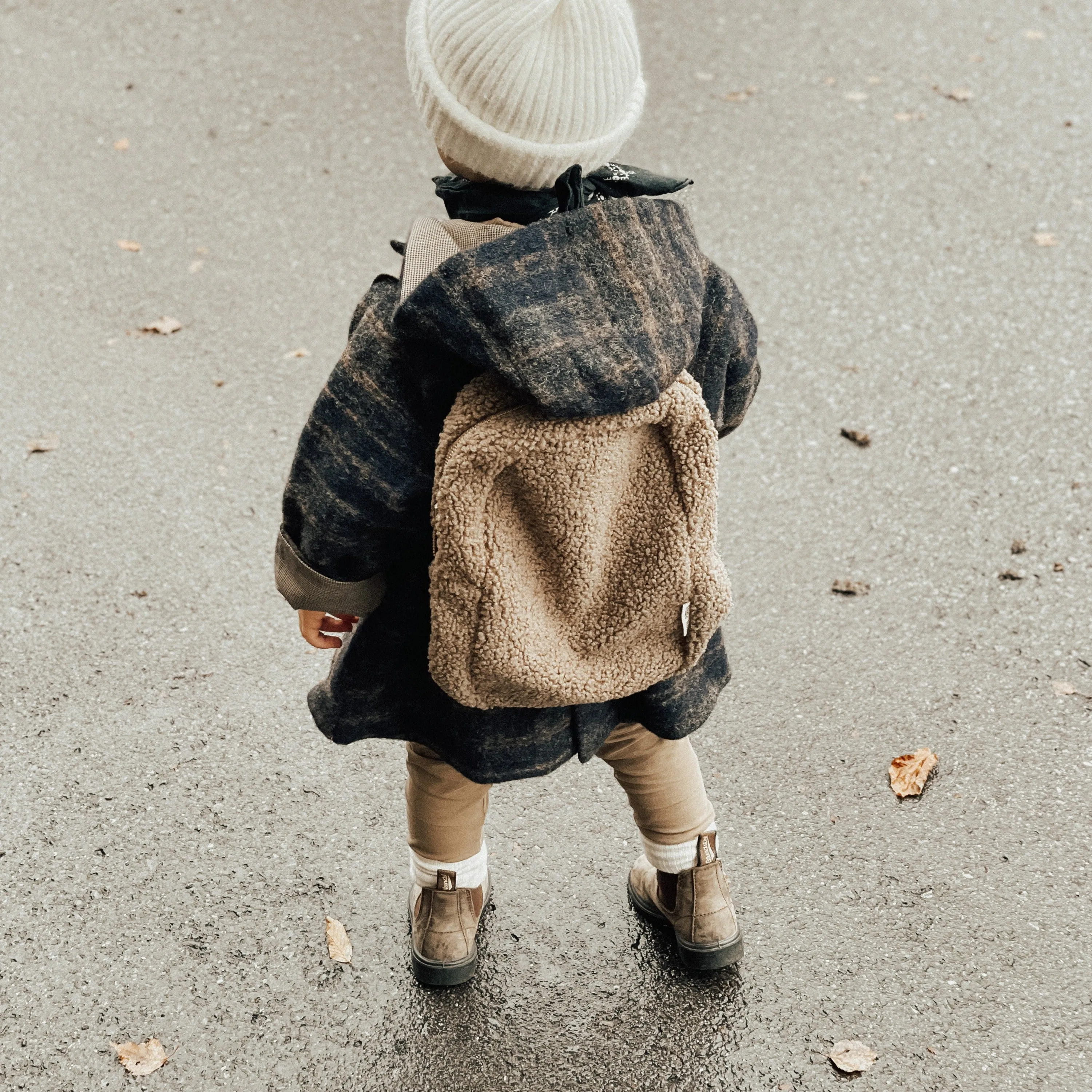 Studio Noos Teddy Backpack Rucksack (Brown Teddy)