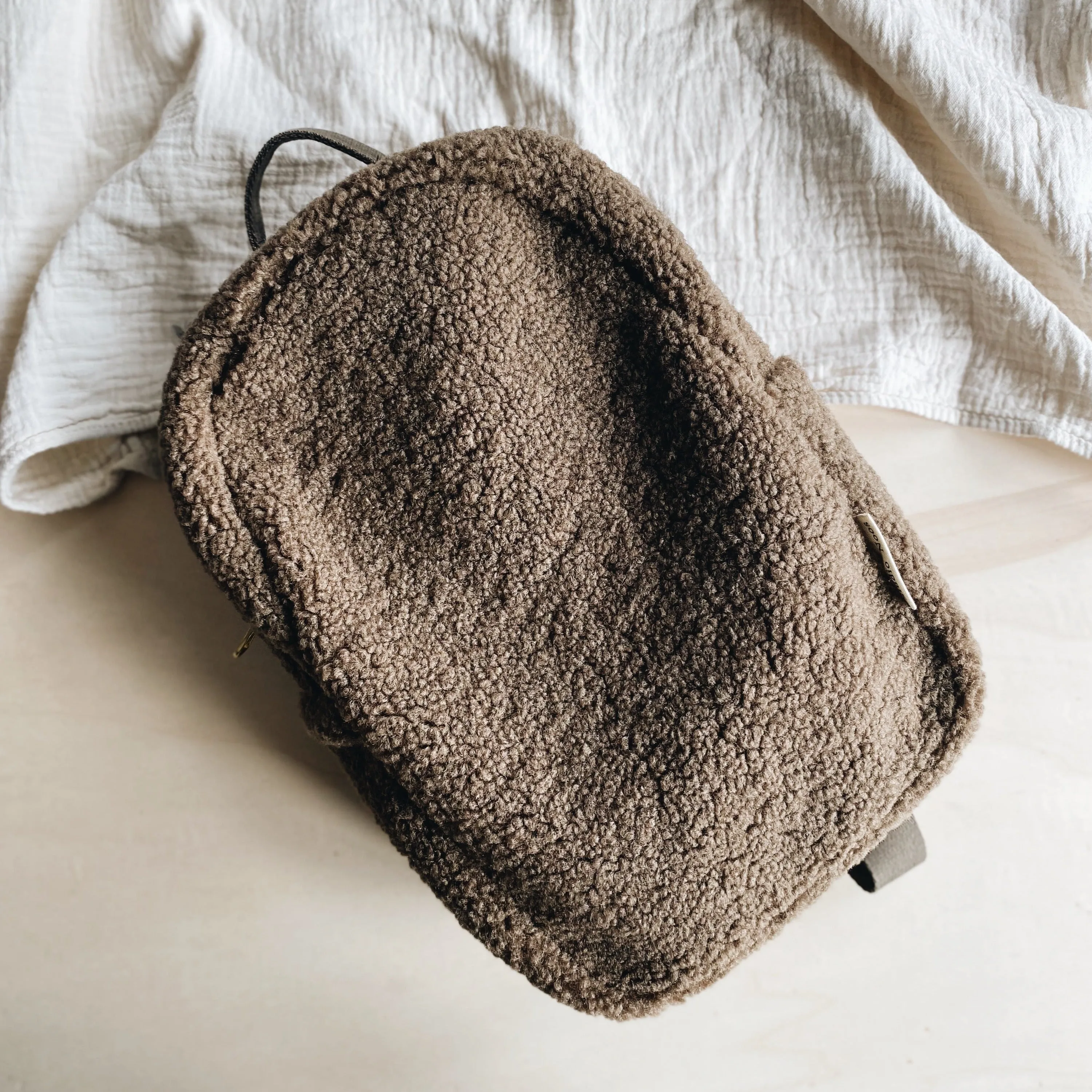 Studio Noos Teddy Backpack Rucksack (Brown Teddy)
