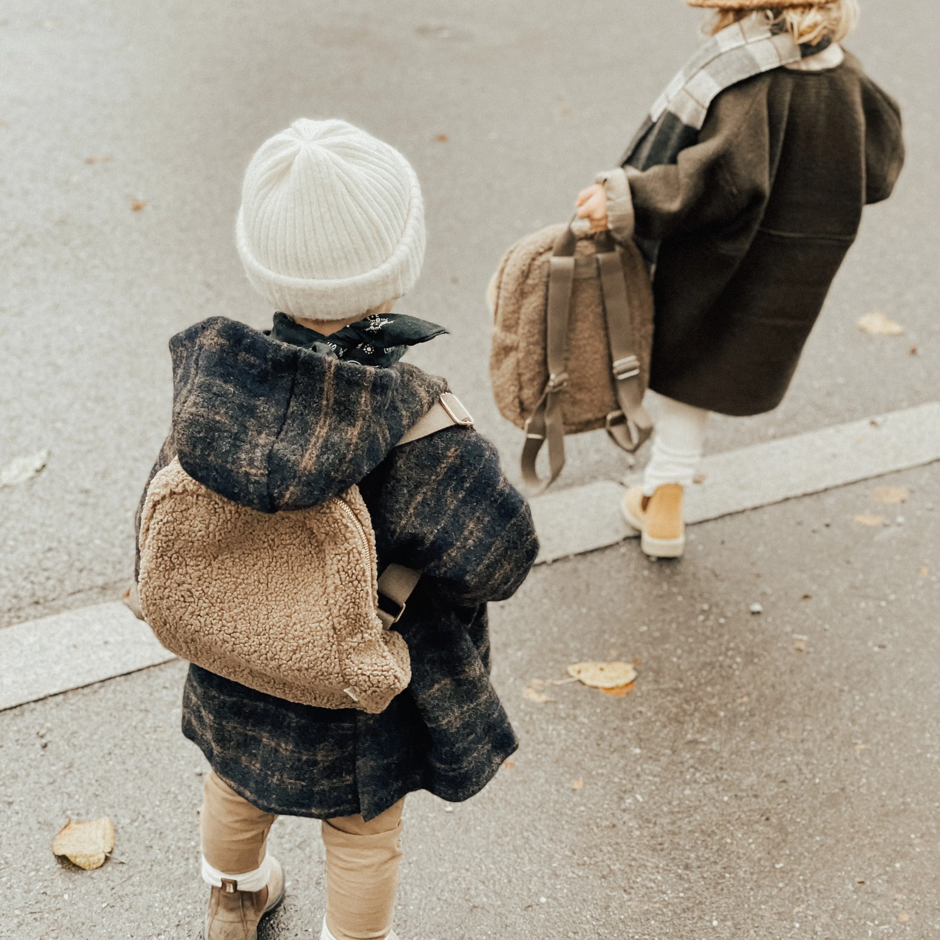 Studio Noos Teddy Backpack Rucksack (Brown Teddy)