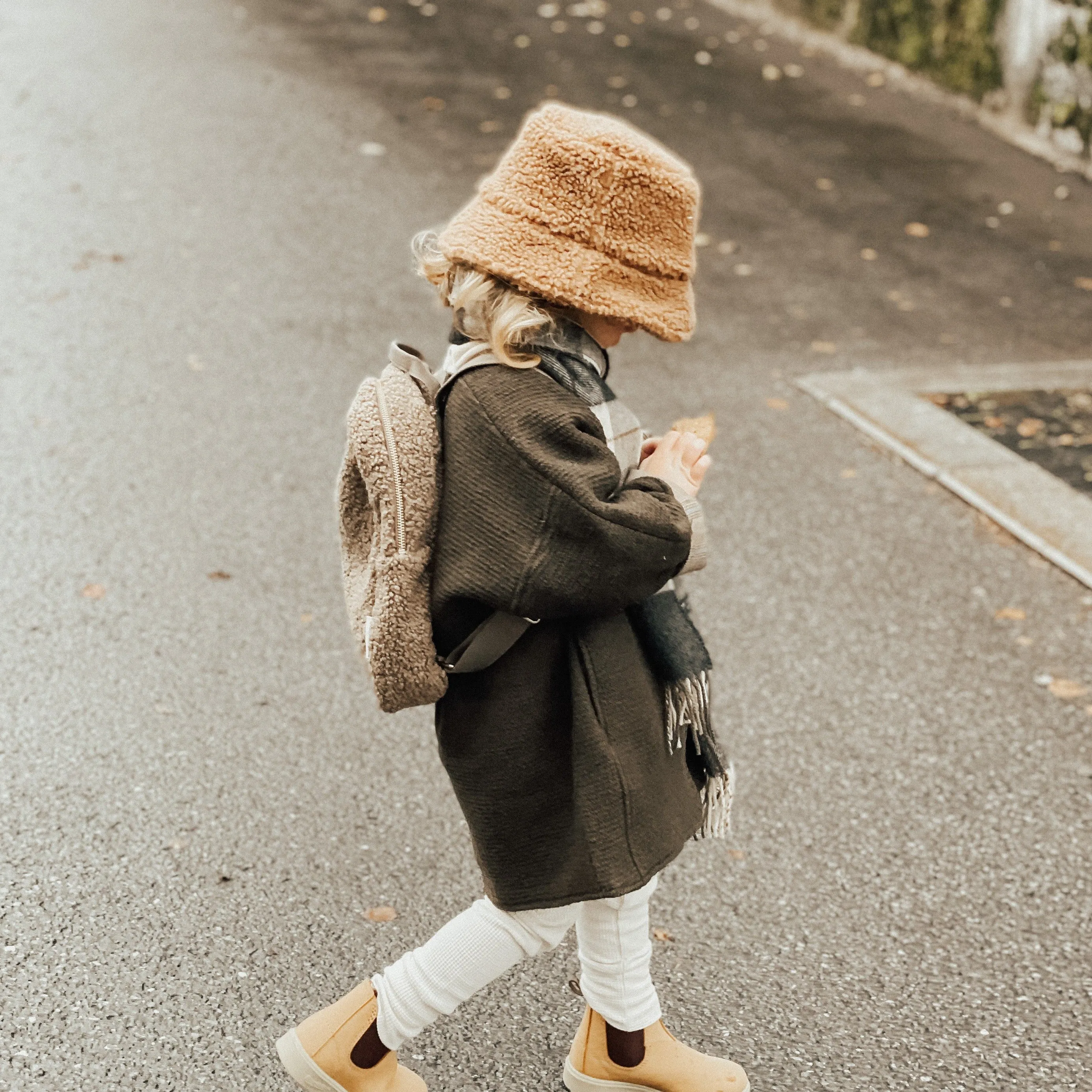 Studio Noos Teddy Backpack Rucksack (Brown Teddy)