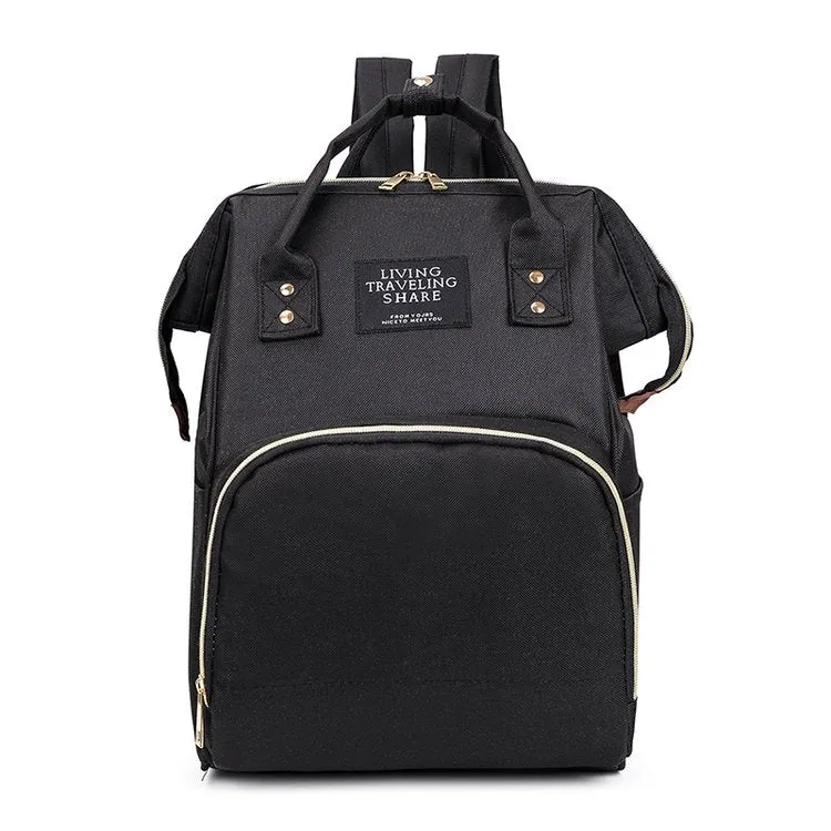 Stylish Waterproof Backpack for Diapers