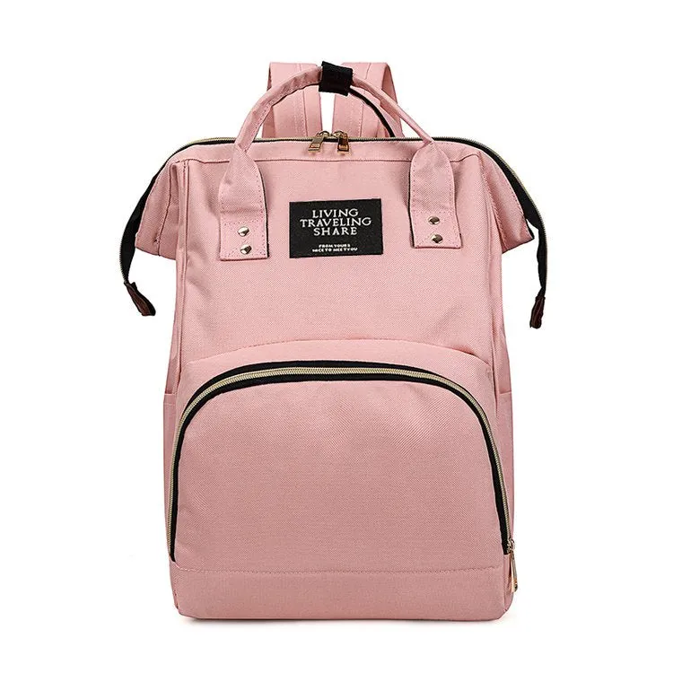 Stylish Waterproof Backpack for Diapers