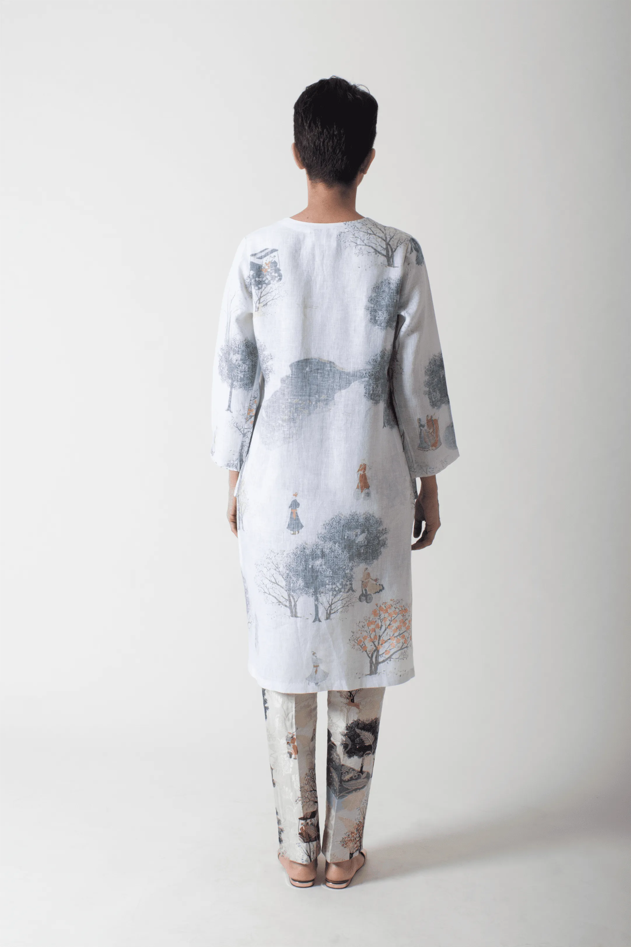 SUKETDHIR   I   Kurta   I   Golfer Print    I   WK507LI12