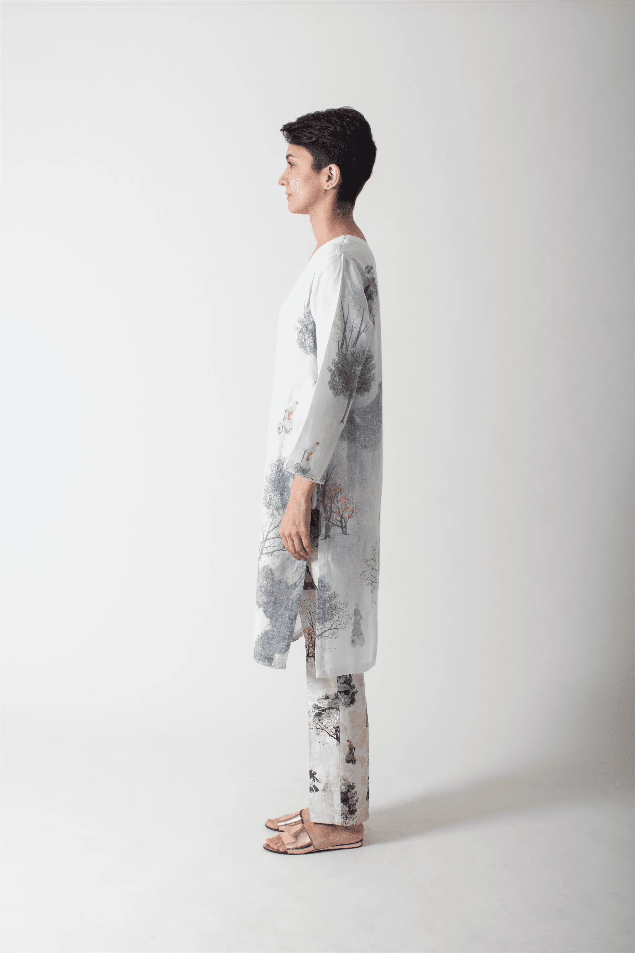 SUKETDHIR   I   Kurta   I   Golfer Print    I   WK507LI12