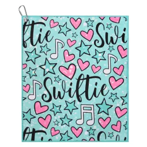 Swiftie Sports Towel with Carabiner Clip