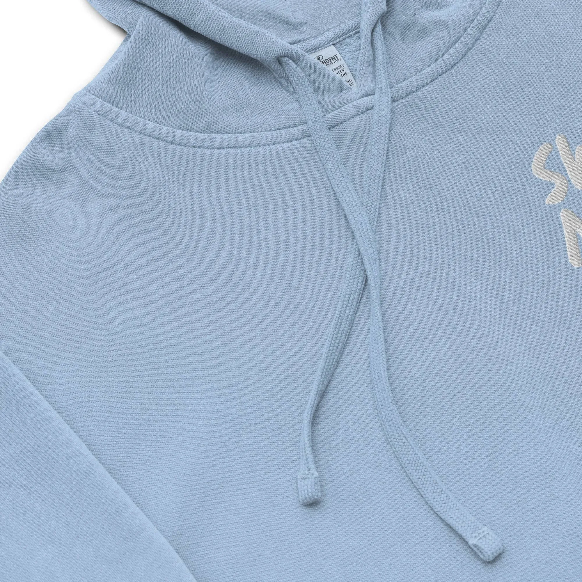Swimming Premium Heavyweight Pigment-Dyed Embroidered Hoodie