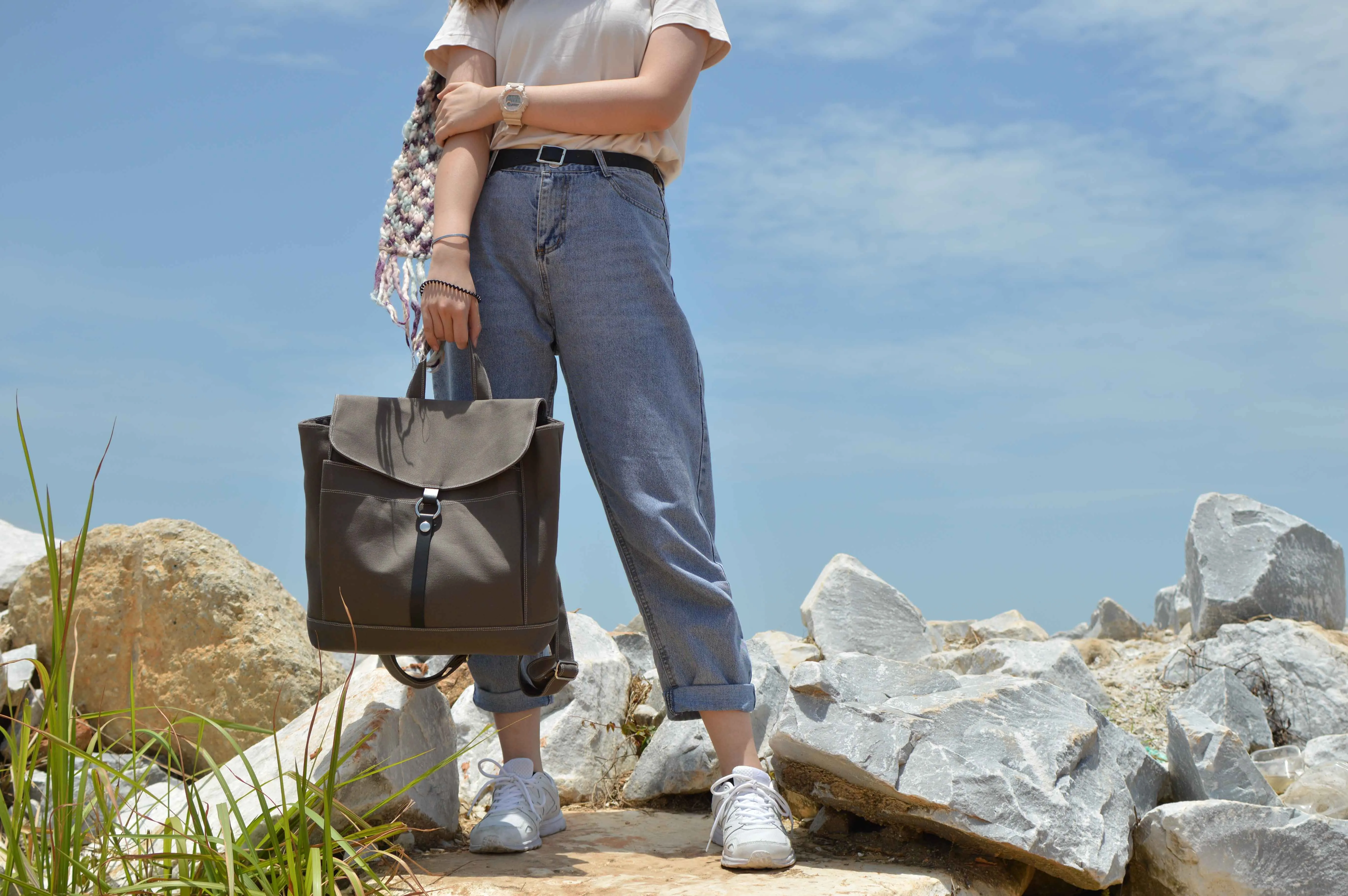 Tanya 102 Army Green | Backpack