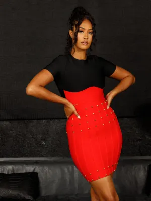 Tatiana Bandage Skirt Set