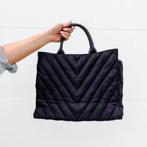 Taylor Falls Tote Bag - Black