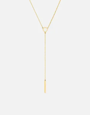 Teardrop Necklace, Gold Vermeil
