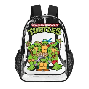 Teenage Mutant Ninja Turtles Transparent Backpack 17 Inch