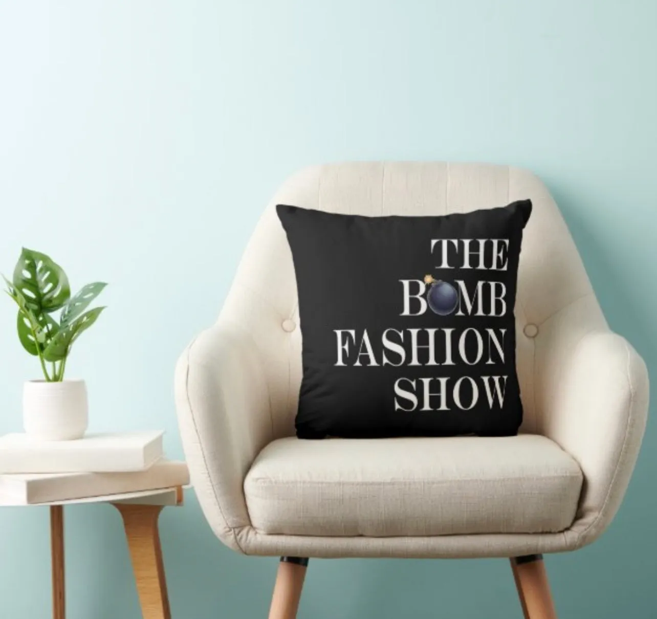 The Bomb Fashion Show Pillow