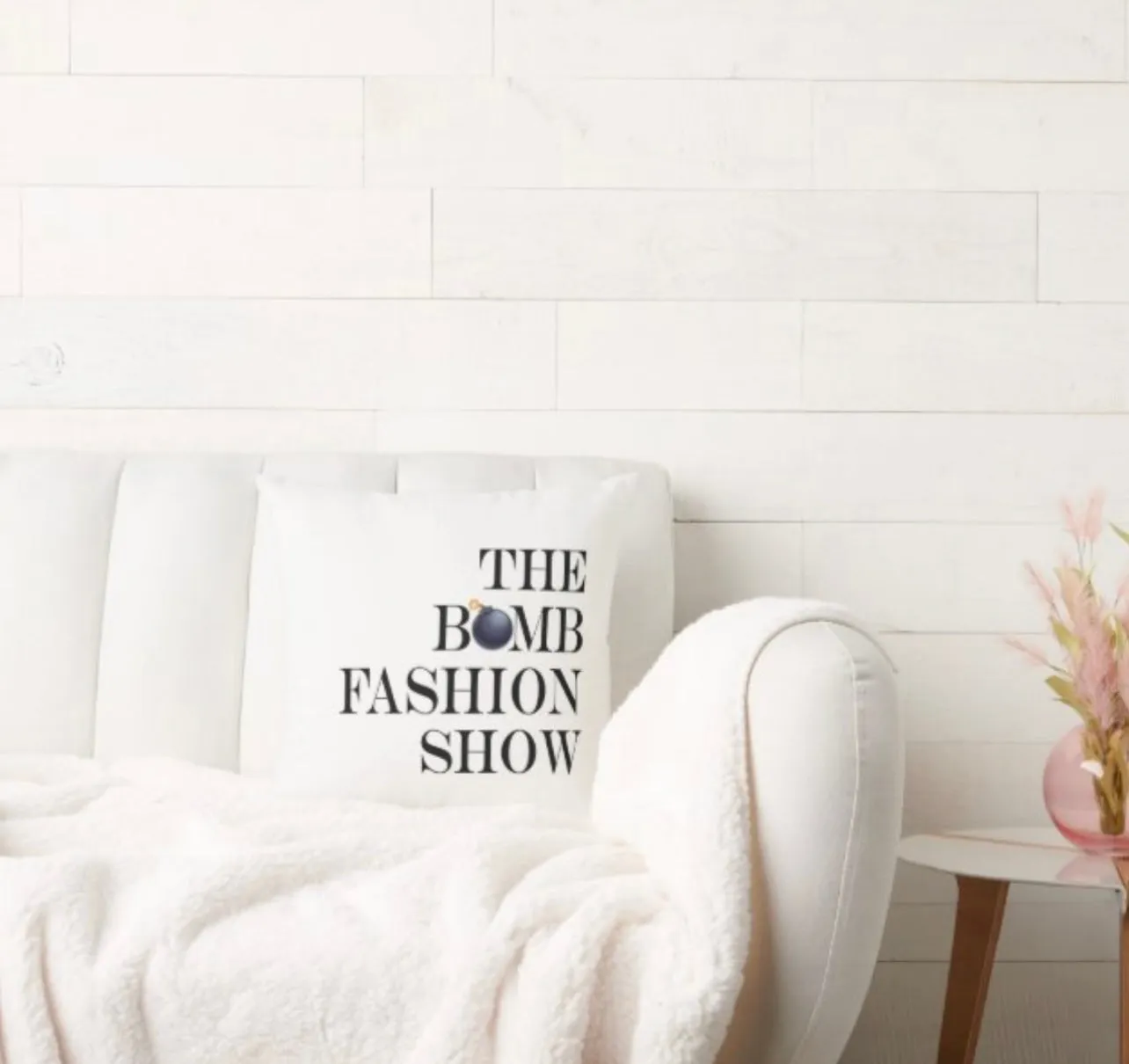 The Bomb Fashion Show Pillow