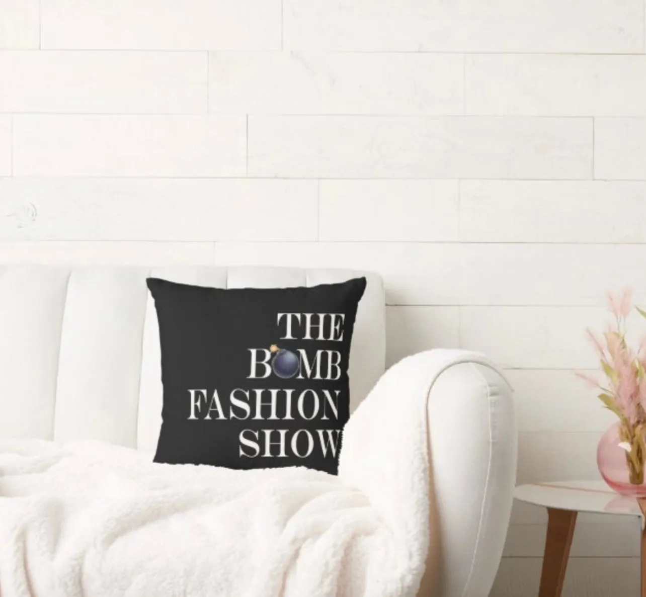 The Bomb Fashion Show Pillow