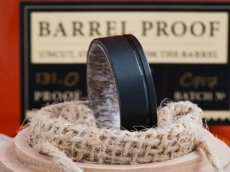 The Force | Deer Ring in Tungsten