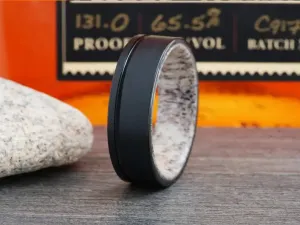 The Force | Deer Ring in Tungsten