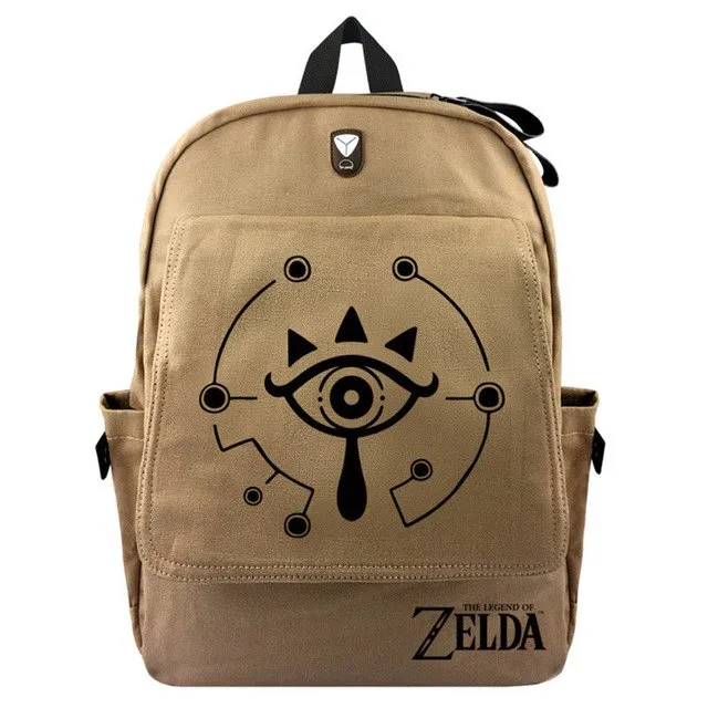 The Legend of Zelda Wild Breath Triforce Backpack - Stylish Laptop School Bag