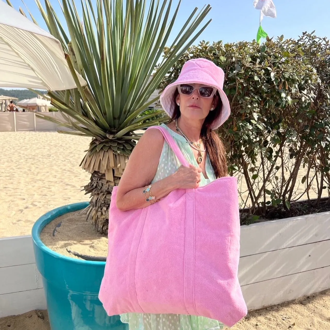 The Mykonos Tote - Pink