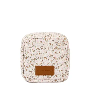 The Quilted Teched Out Case Brown Floral