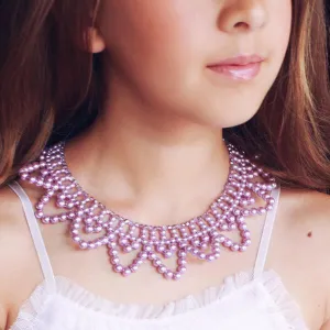 The Sadira Purple Kids Designer Necklace