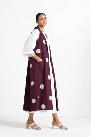THREE   -   Back Pleat Applique Jacket Co Ord