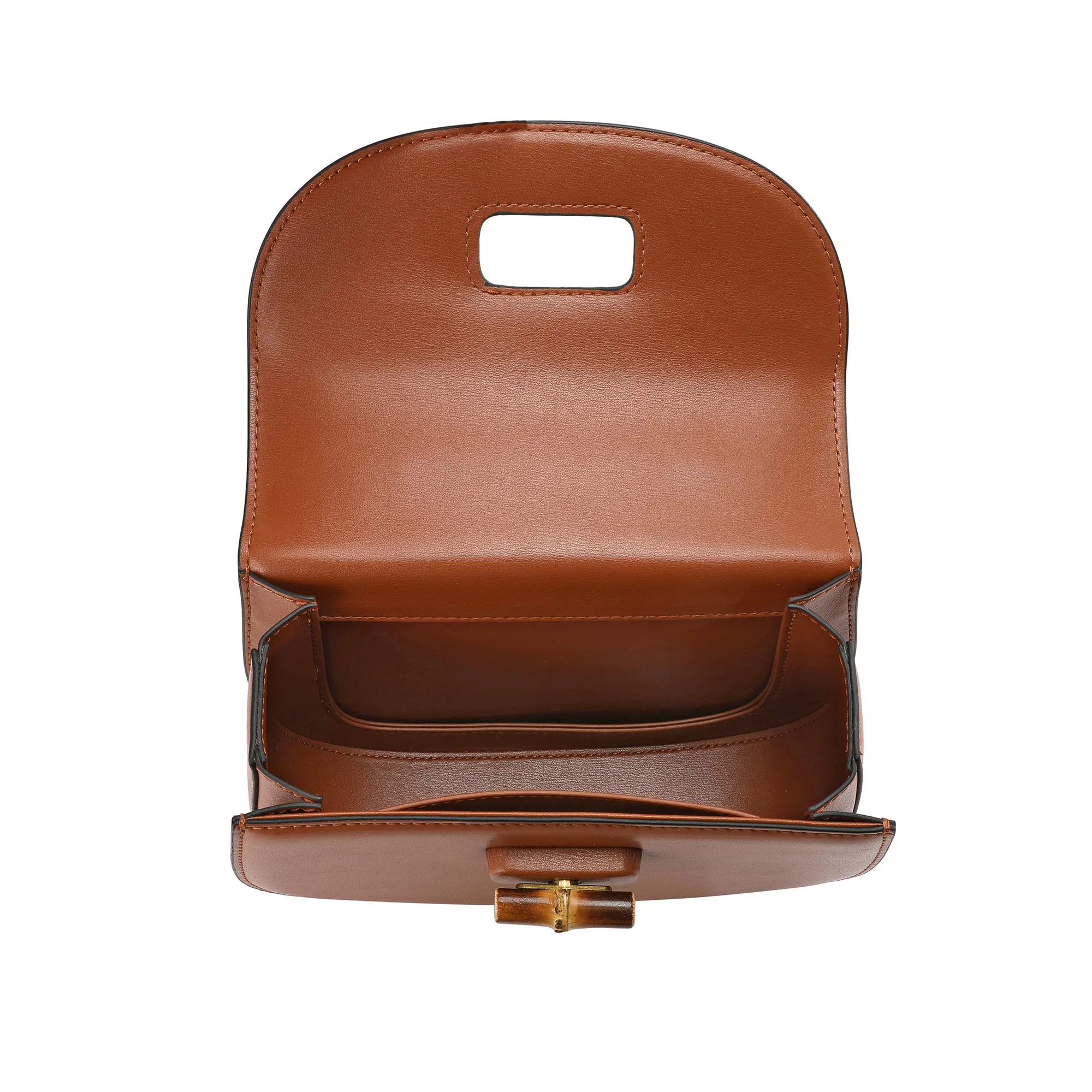 Tiffany & Fred Smooth Leather Satchel/Shoulder Bag