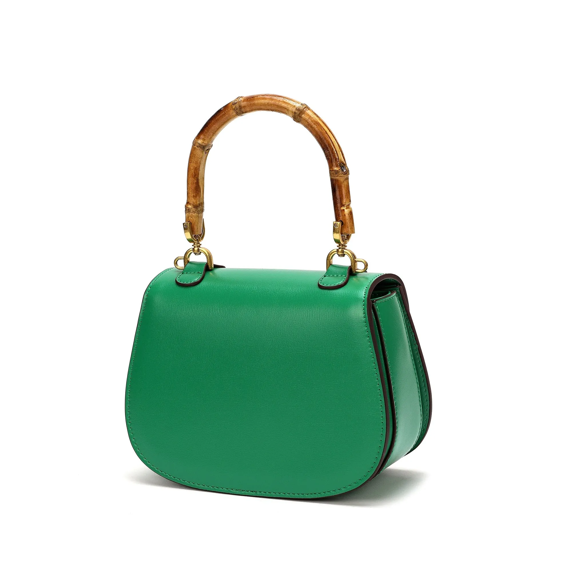 Tiffany & Fred Smooth Leather Satchel/Shoulder Bag
