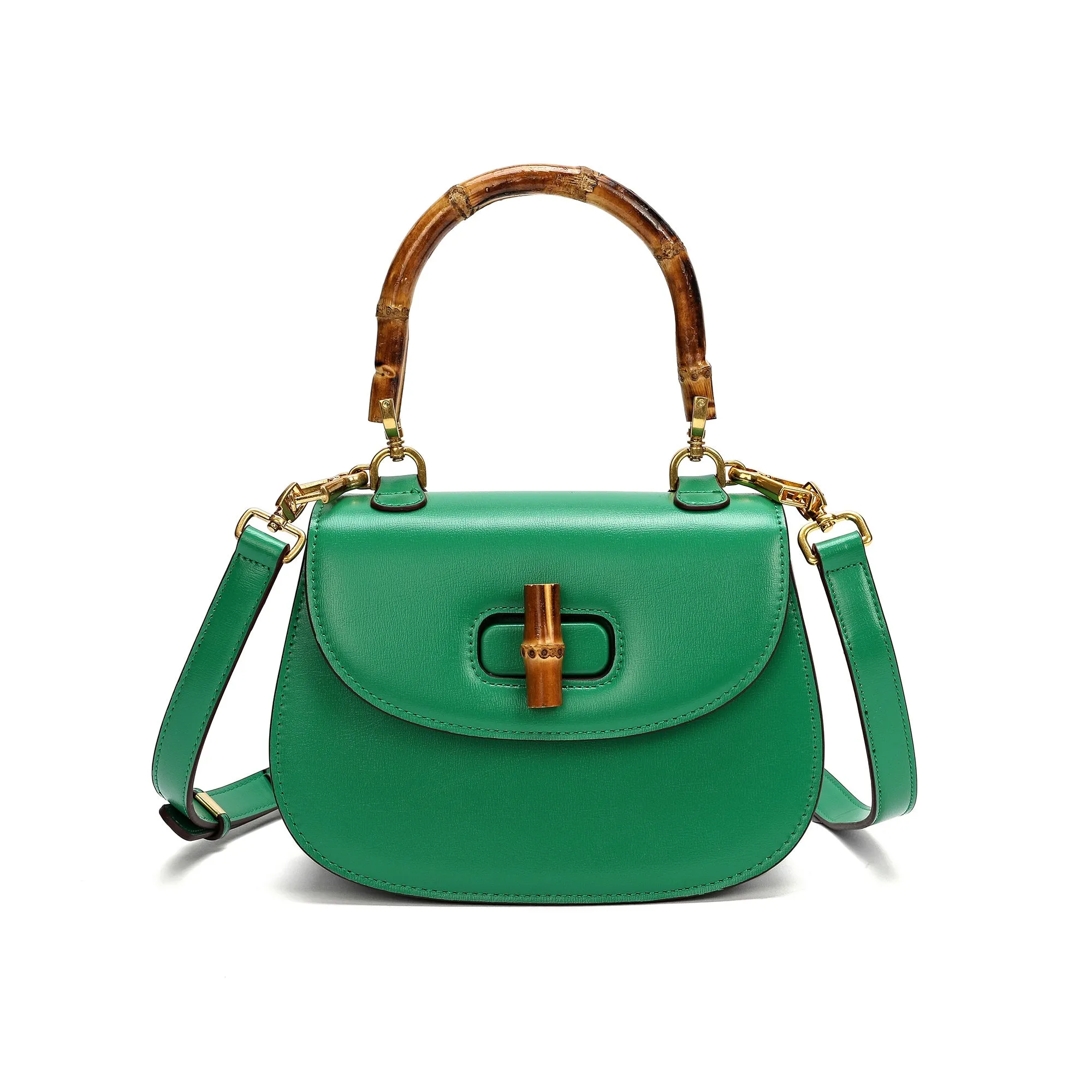 Tiffany & Fred Smooth Leather Satchel/Shoulder Bag
