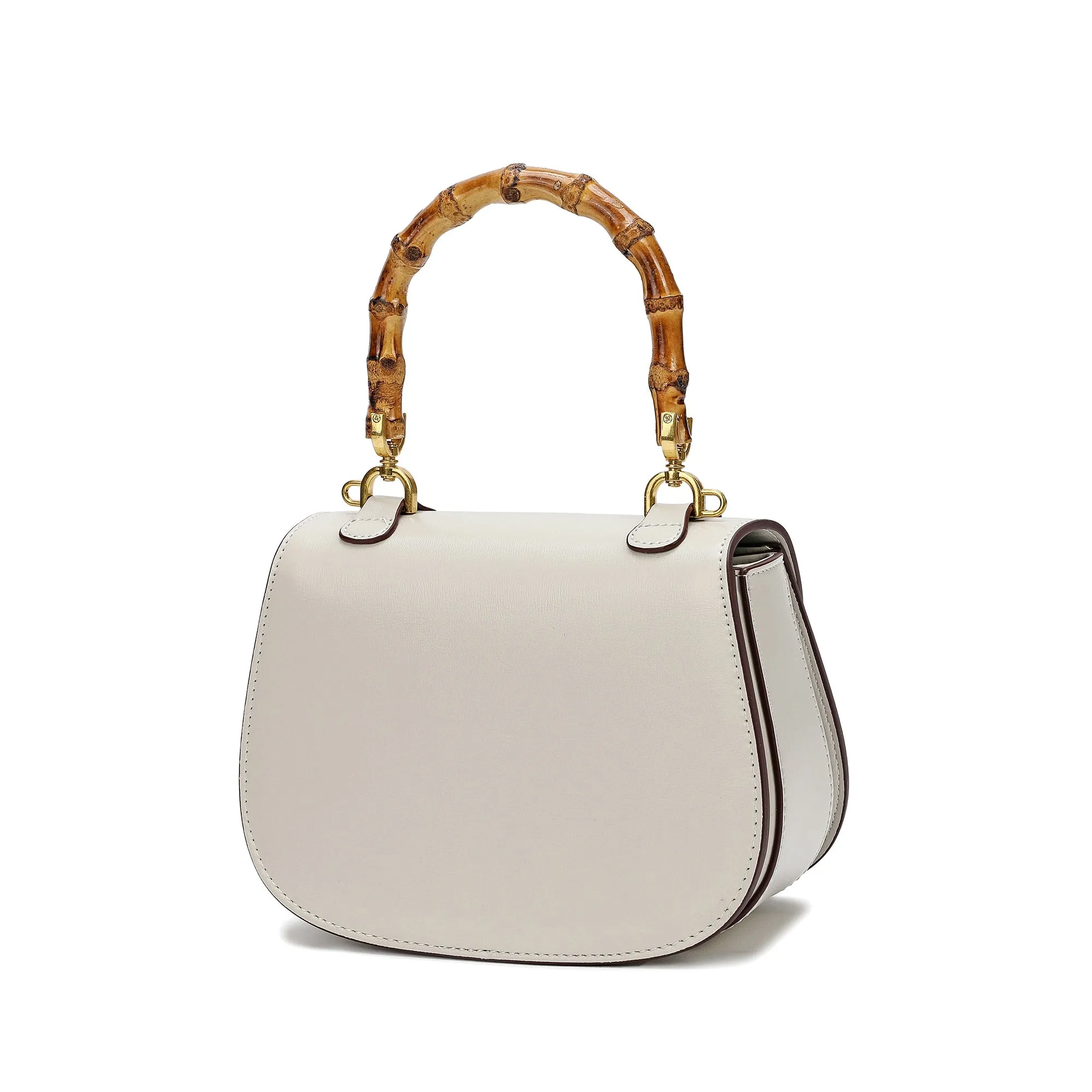 Tiffany & Fred Smooth Leather Satchel/Shoulder Bag