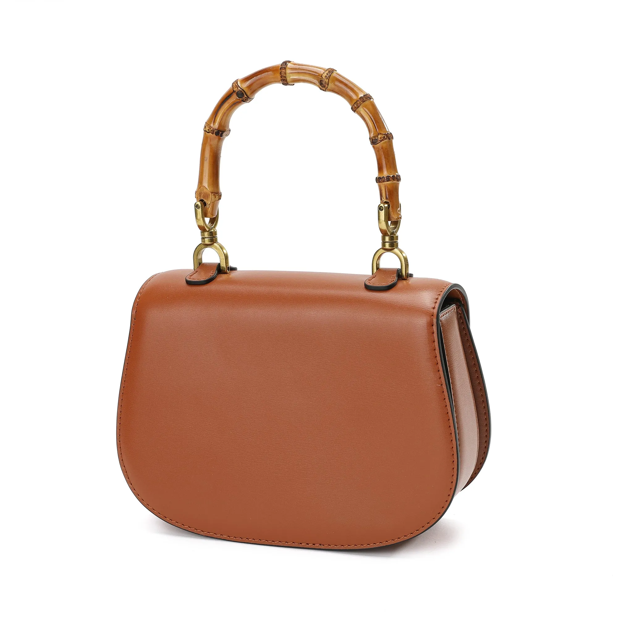 Tiffany & Fred Smooth Leather Satchel/Shoulder Bag