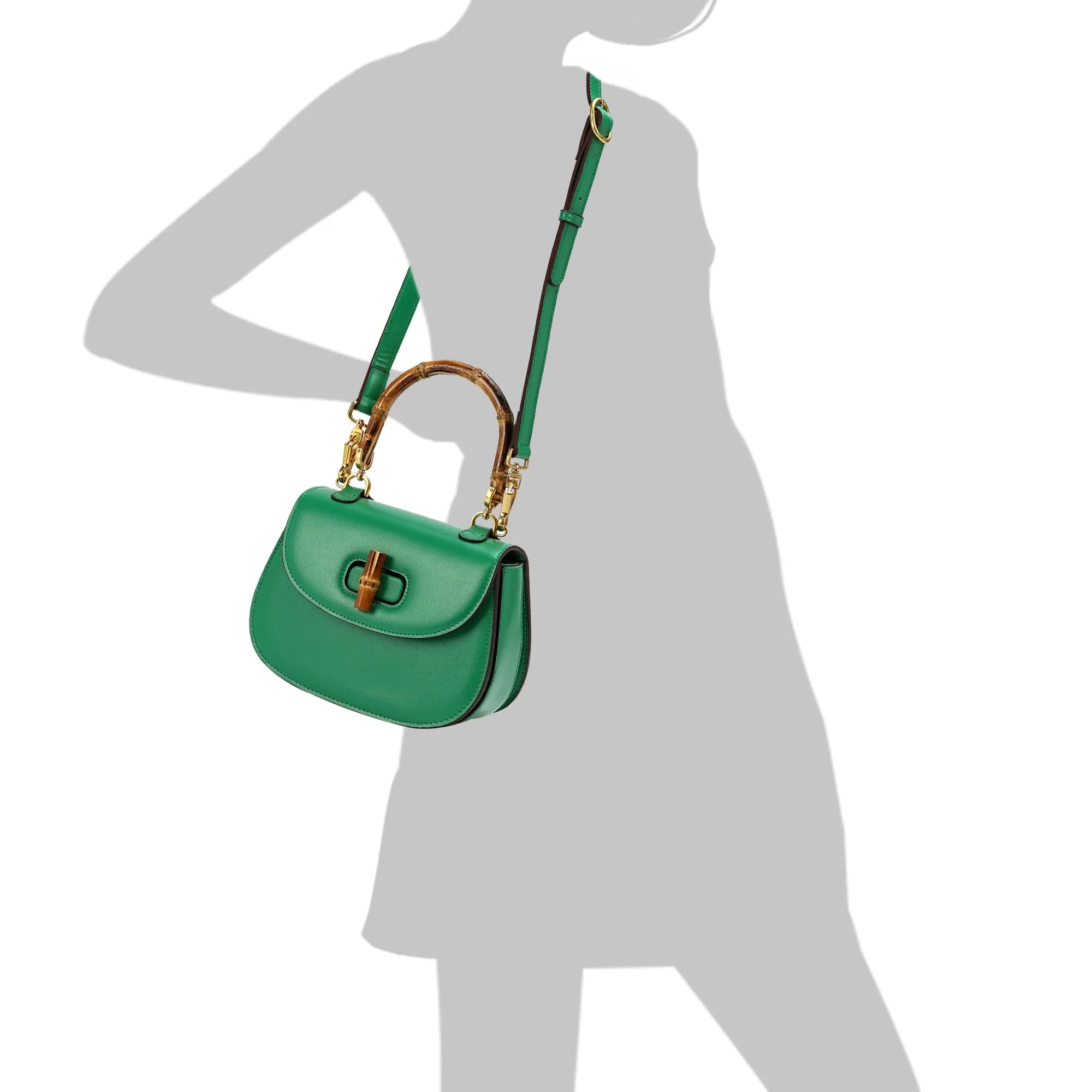 Tiffany & Fred Smooth Leather Satchel/Shoulder Bag