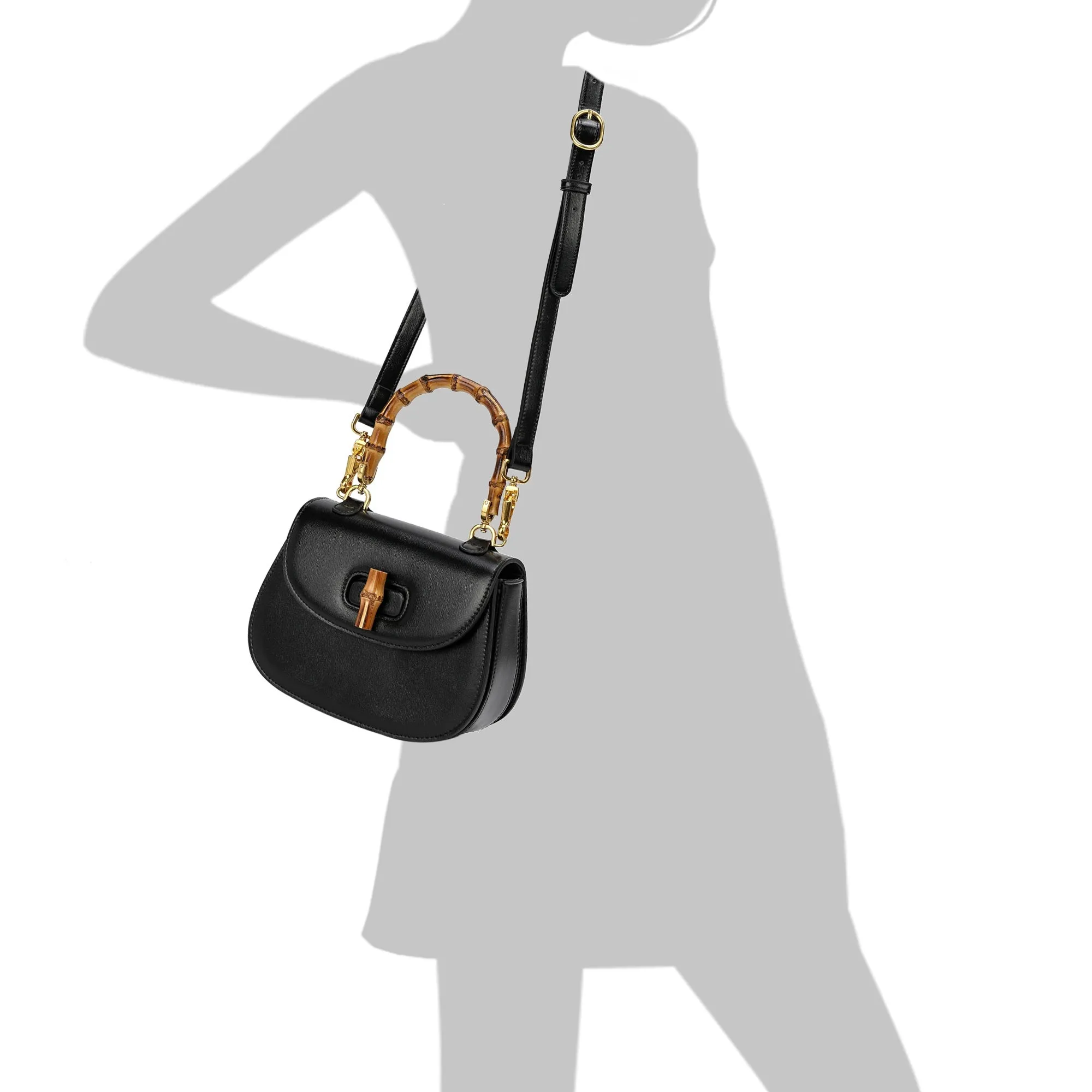 Tiffany & Fred Smooth Leather Satchel/Shoulder Bag