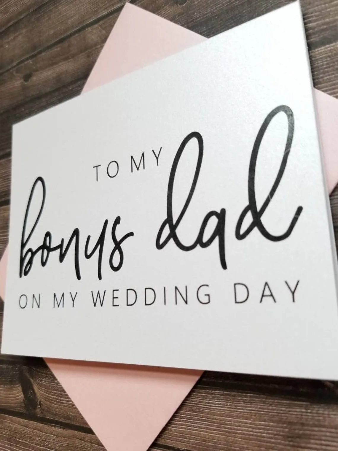 To My Bonus Dad