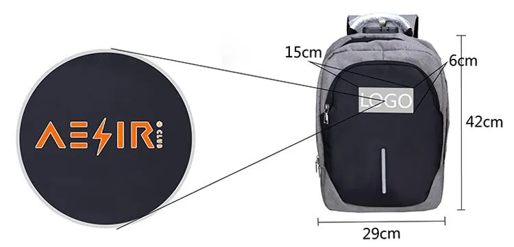 Travel Backpack with Inner Compartments