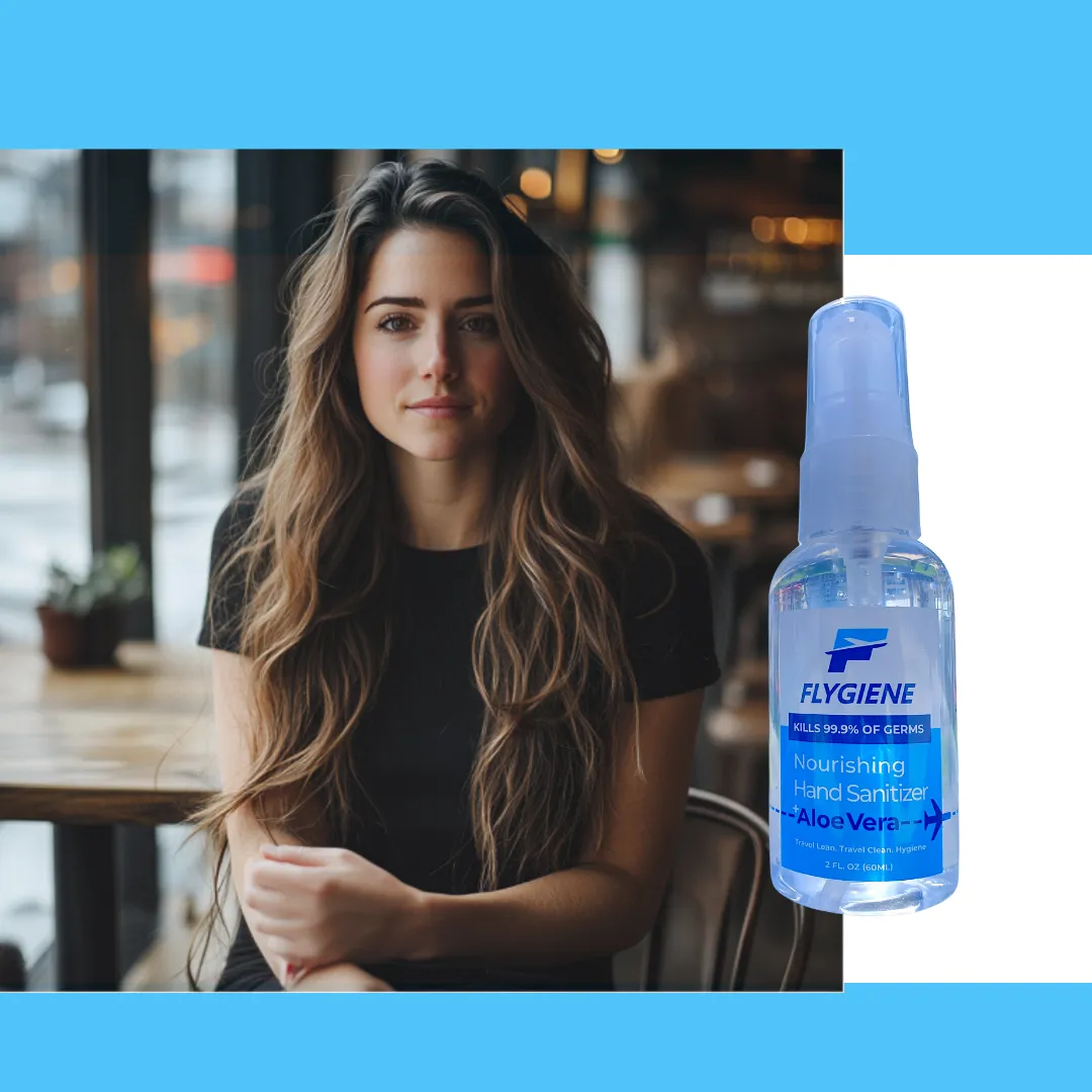 Travel Size Air & Surface Disinfectant Gel (2oz) – Multi-Purpose Sanitizer for Hands, Surfaces & Travel Protection