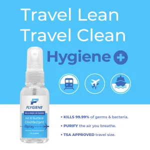 Travel Size Air & Surface Disinfectant Gel (2oz) – Multi-Purpose Sanitizer for Hands, Surfaces & Travel Protection