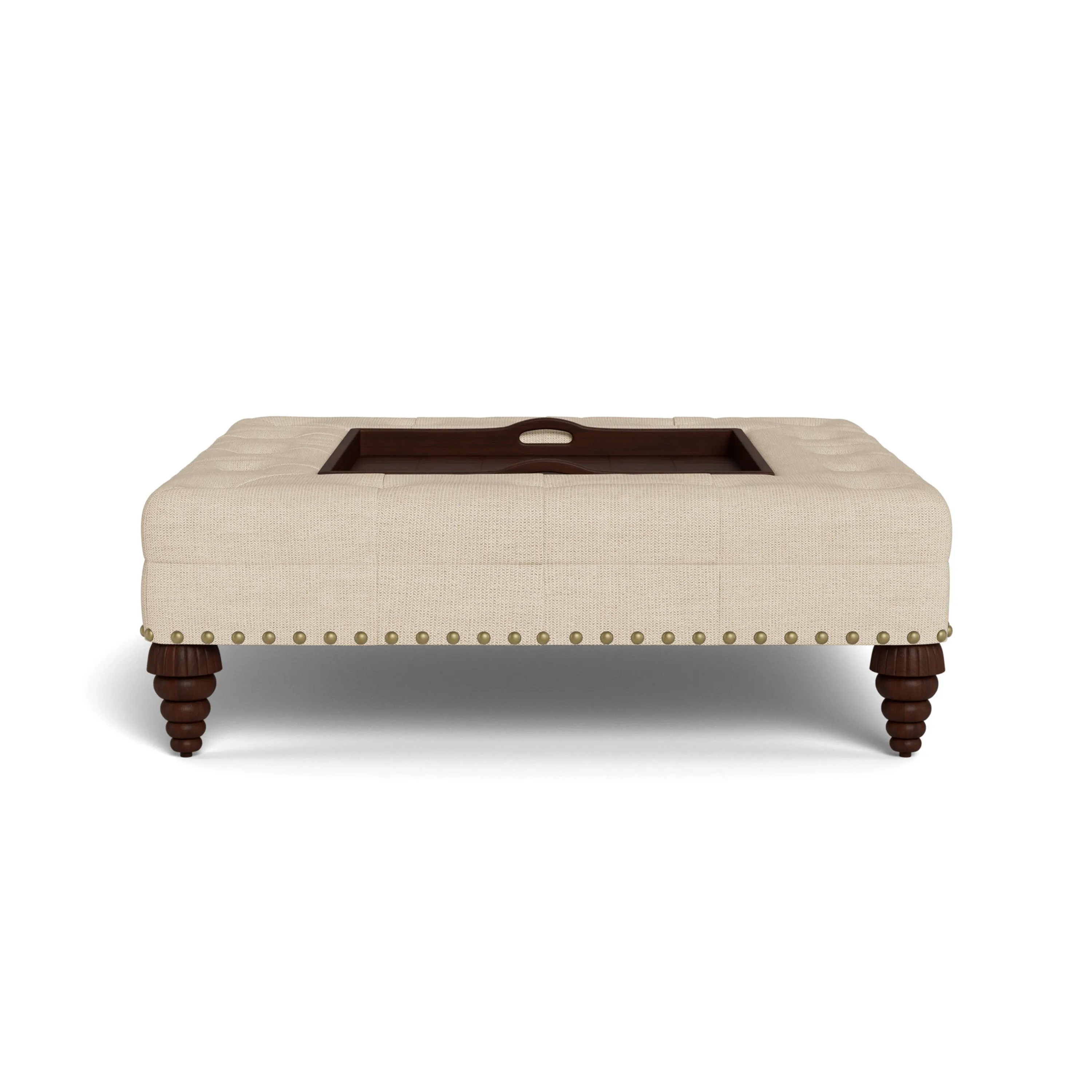 Tray Chic Ottoman