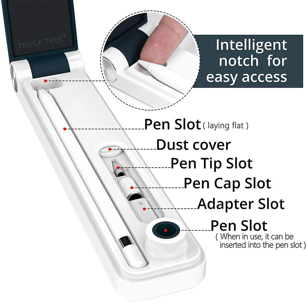 TRIPLETREE Automatic Opening & Closing Apple Pencil Case