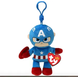 Ty Beanie Babies™ Captain America Clip