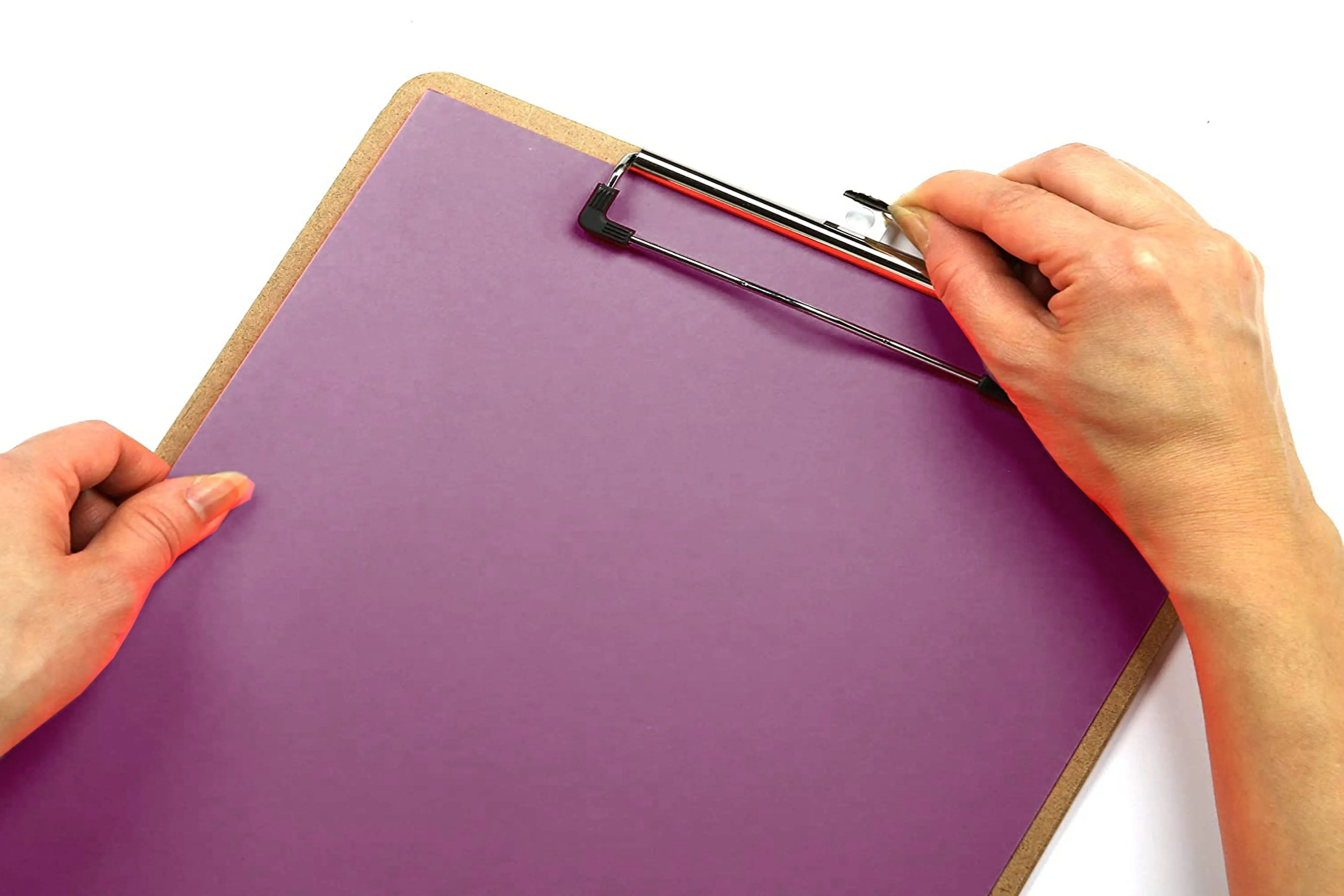 UK Office Wooden Clipboard
