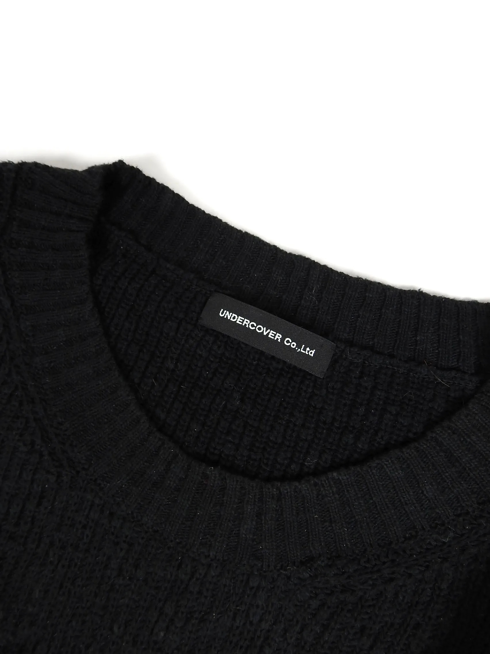 Undercover SS'18 Distressed Knit Vest Size Large
