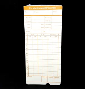 Uni 700 Time Card 50's