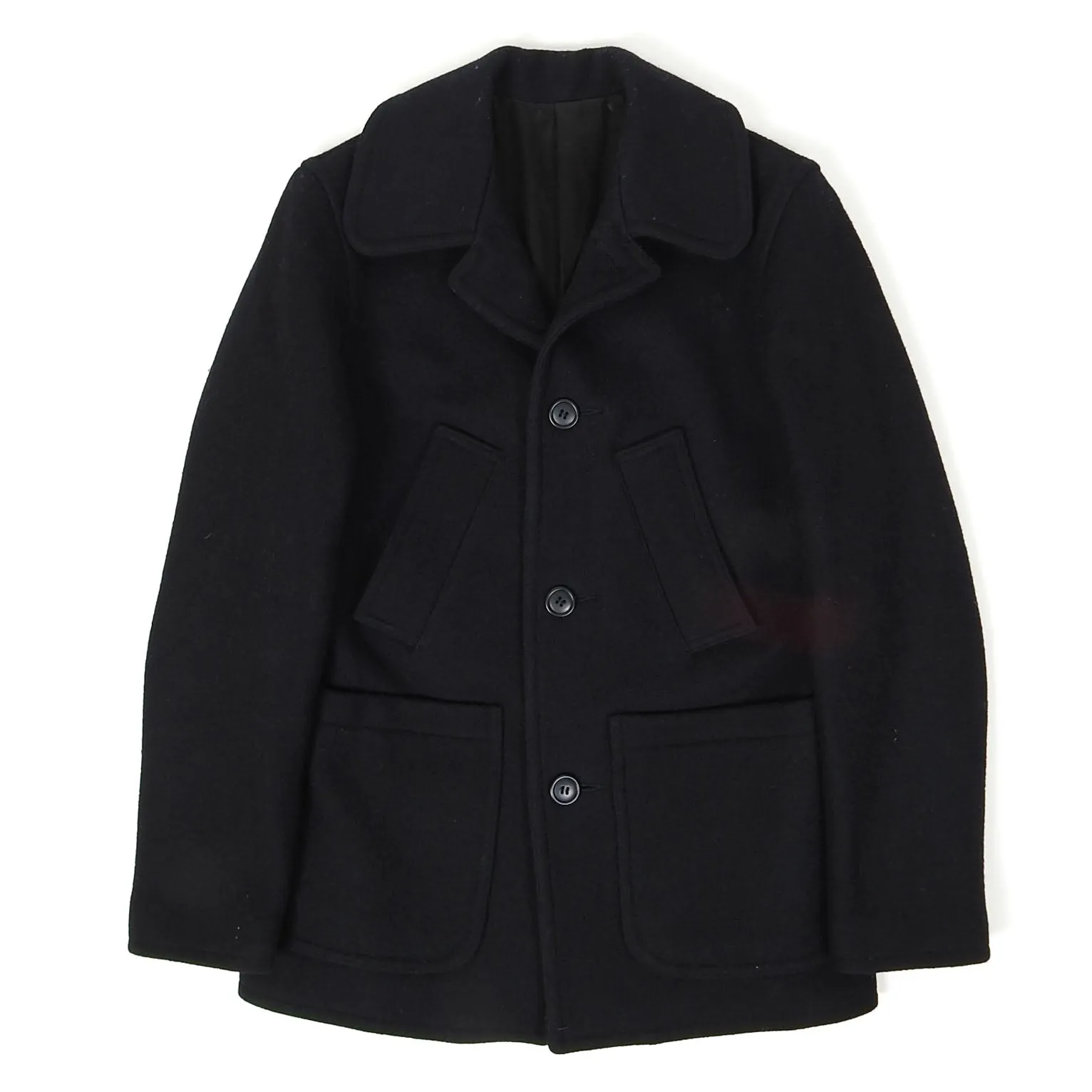 United Wool Peacoat Size Small