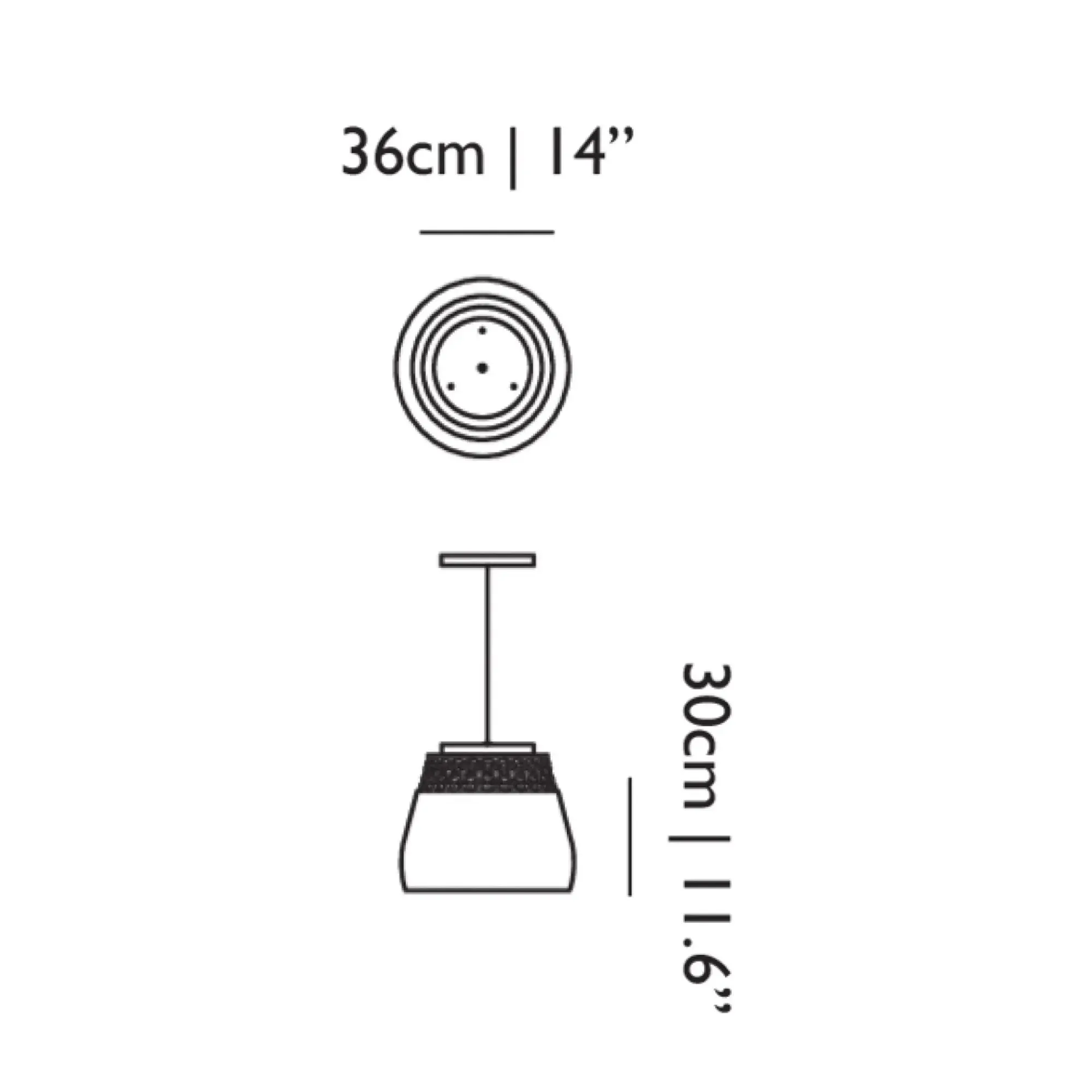 Valentine Suspended Lamp